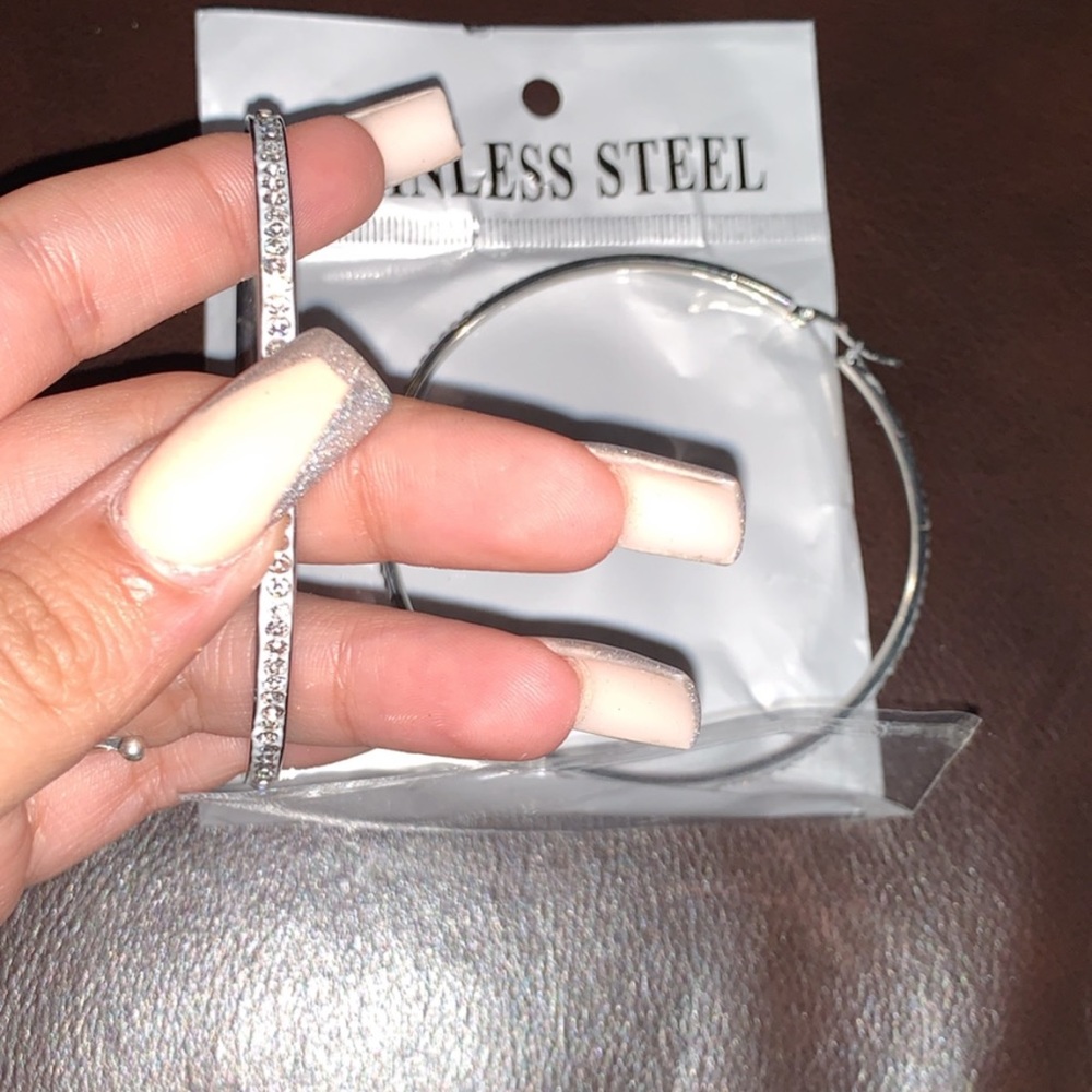 Stainless steel earrings